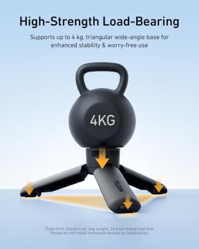 TELESIN Mini Tripod for DJI Osmo Pocket 4P/4/3 Insta360 Luna Ultra — view 5