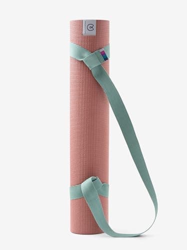 Yogamatters Organic Cotton Yoga Mat Strap Carrier and Yoga Exercise Belt in One (Mineral) — view 3
