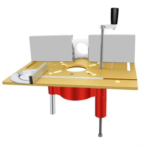 Router Lift Base Aluminium Alloy 47mm Travel Stainless Steel — view 3