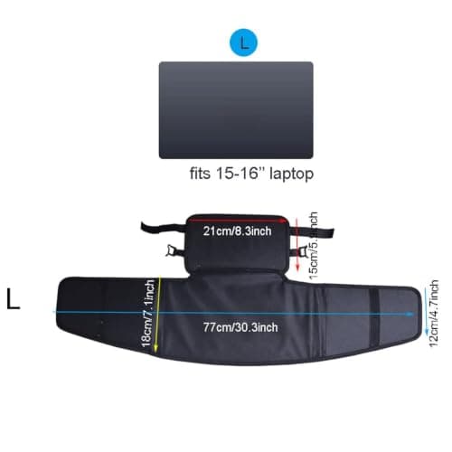 Portable Laptop Glare & Privacy Hood - Thermal-Efficient Screen Shield, Ins — view 3