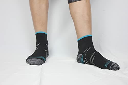 XIMISUN 7 Pairs Compression Socks for Women & Men Plantar Fasciitis Relief Foot Pain, Arch Support- Upgraded Sport Compression socks Best for Athletic Running Medical Pregnant — view 5