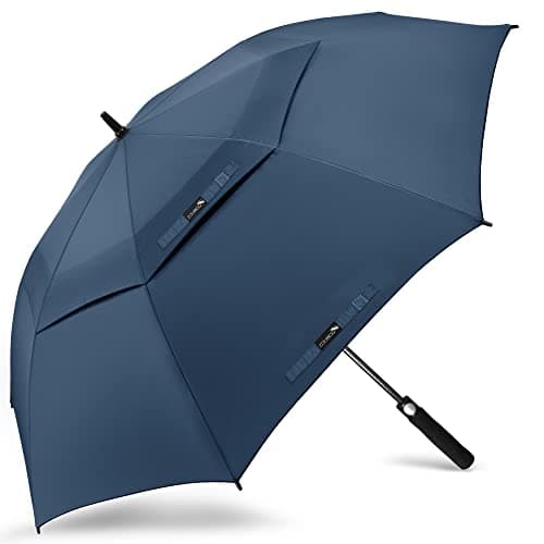 ZOMAKE Golf Umbrella Windproof and Rainproof Large (51 in-Navy Blue)