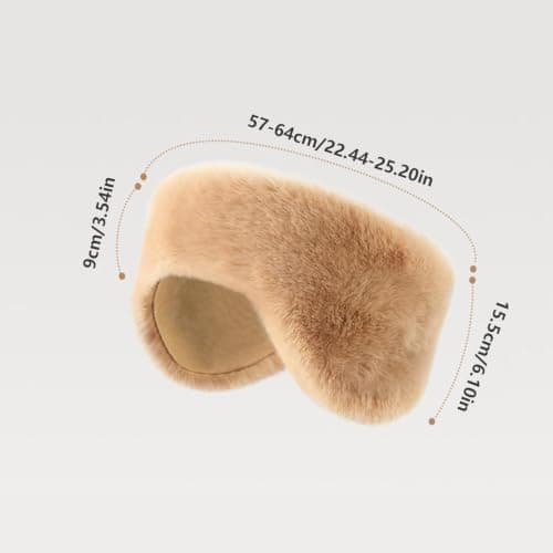 Plush Ear Warmers - Foldable Winter Earmuffs, Cute Soft Frost Protection He — view 5