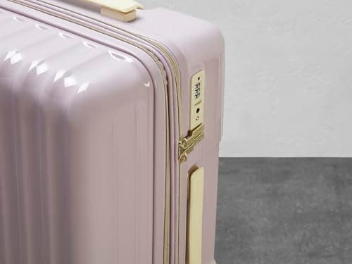 Rock Primrose Medium 62L Hard Shell Suitcase - Purple — view 5