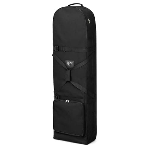 Golf Travel Bag with Wheels Heavy Duty, 900D Oxford, Wear-Resistant, Flight