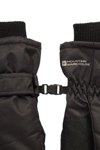Mountain Warehouse IsoTherm Womens Waterproof Ski Gloves Black M — view 5