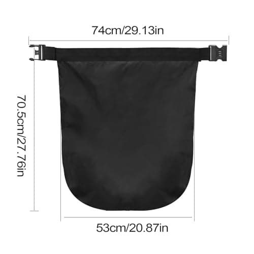 JINGLING Motorcycle Helmet Bag, Waterproof Carry Bag, Portable Helmet Bag with Combination Lock for Outdoor, Motorcycle, Scooter, Adventure & Travel — view 5
