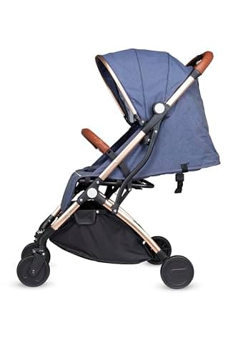 Bambico Airline Approved Foldable Cabin Stroller Pushchair - Navy — view 2