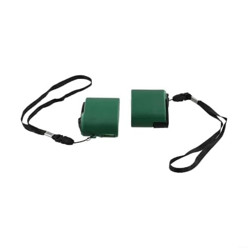 2PCS for mini Wind Up Radio Style for charger USB Hand Crank Dynamo for Outdoor Travel Kit Green