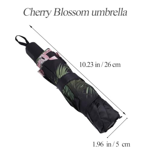 BELLIFFY Black UV Protection Folding Travel Umbrella Iron and Plastic — view 2