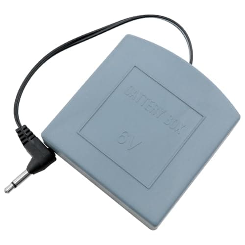 zutisay Emergency External Backup Battery Box Safe Box External Power Box Biometric Safe External Battery Pack for Power Supply Safes and Key Safes, etc. (6V 3.5 Head) 1PCS