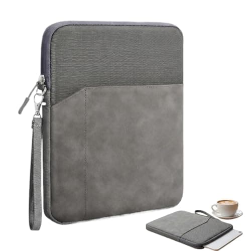 Tablet Sleeve Bag Carrying Case, Laptop Sleeve Case, 11.02 x 8.86 x 0.98 inches Tablet Cases with Handle for A16 11" 2025 10th Gen 5/4/3 10.9"/10.5" 9/8/7th 10.2" (Grey)