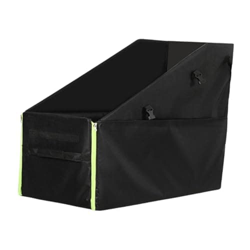 QSTDGVPW Folding Bike Storage Box, Travel Bag, Dustproof Bag for Folding Bikes, Black L No Wheel — view 6