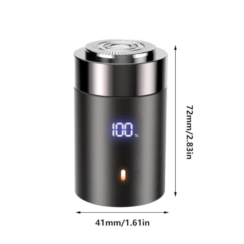 Digital Display Trimmer Portable Shaving Machine Mini Electric Shaver — view 4