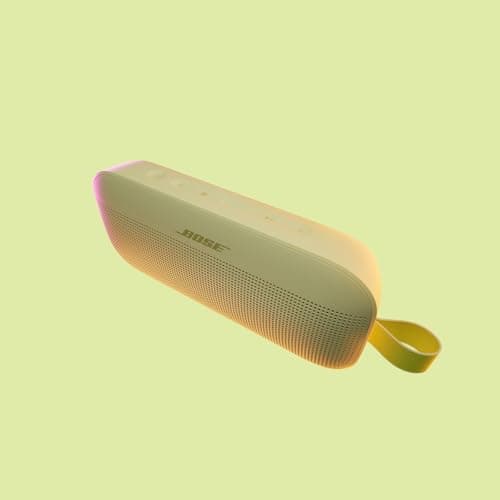 Bose SoundLink Flex Portable Bluetooth Speaker (2nd Gen), Small Portable Wireless Outdoor Speaker with Hi-Fi Audio, Up to 12h Battery Life, Waterproof and Dustproof, Citrus Yellow - Limited Edition — view 2