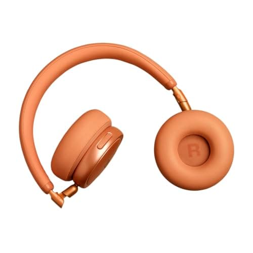 JBL Live 680NC Wireless On‑Ear Noise Cancelling Headphones, Orange — view 3