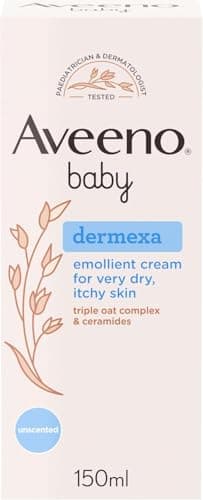 Aveeno Baby Dermexa Emollient Cream for Dry & Itchy Skin (1x 150ml) — view 2