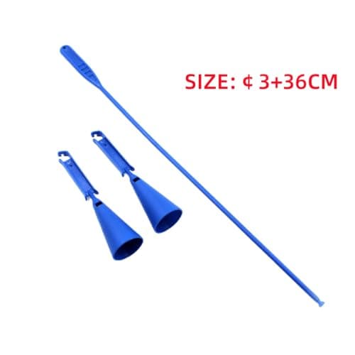 Lljsszr Winder Bungs Plug Extractor Set with Rod, Functional And Portable Elastic Adapter, Suitable for Fishing Trips, L — view 3