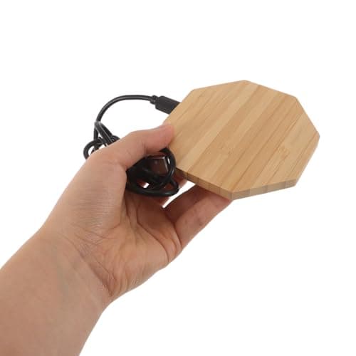 Wooden Wireless Charger 10w Fast Charging Pad for Mobile Phones — view 4