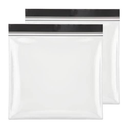 Airport Security Liquids Bags, 10 Pack Airport Liquid Bag 20 x 20cm, Black