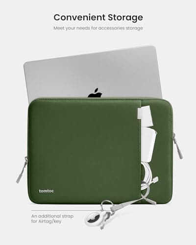 tomtoc 360° Protective Laptop Sleeve for 14-inch MacBook Pro M5 Pro/Max — view 5