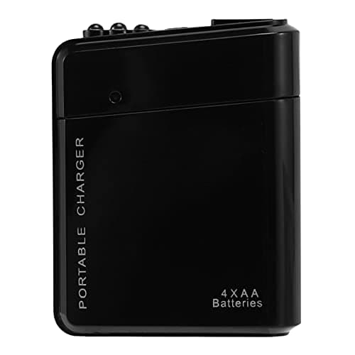 Zillesase USB Charger Emergency Power Charger 4X AA Battery USB for Cell