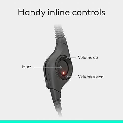 Logitech H390 Wired Headset — view 5