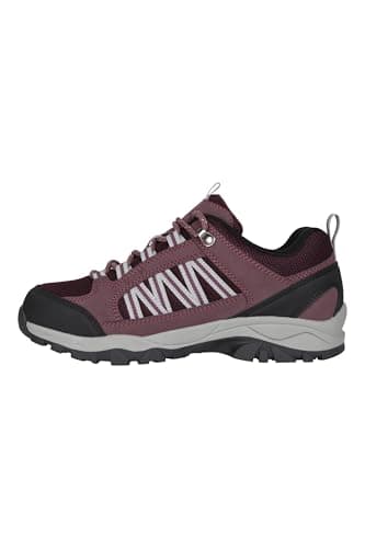 Mountain Warehouse Path Womens Outdoor Walking Shoes Purple 5 — view 6