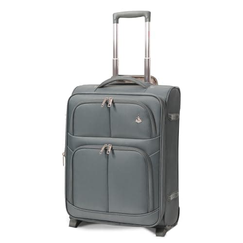 Aerolite 55x40x20 Expandable Ryanair Priority Suitcase, 2 Wheels