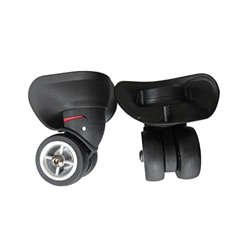 Colcolo A08 Luggage Wheel Replacement, Universal Wear Resistant Swivel Casters Suitcase Wheels for Luggage Box Trolley Case Parts Accessories Repair, Small