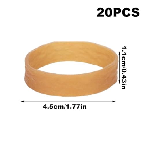Ski Brake Retainer - 20x Rubber Brake Bands Set, Binding Stopper Clips | Flexible Ski Accessories for Securing Brakes During Carrying Waxing Travel Shop Service and Off Season Storage Use — view 6