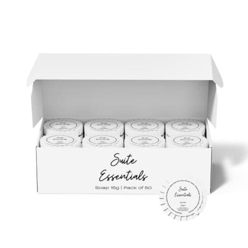 Suite Essentials Hotel Shampoo 30ml x 50 | Mini Travel Size Shampoo Bulk Pack | Guest Bathroom Toiletries | Hotel Amenities for Hotels, Airbnb, B&B, Holiday Lets & Hospitality Supplies — view 4