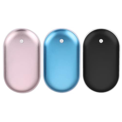 Electric Portable Hand Warmer PowerBank Pocket, Rose gold B — view 5