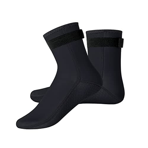 YDQUANI 3mm Neoprene Diving Wetsuit Socks, Thermal Anti-Slip