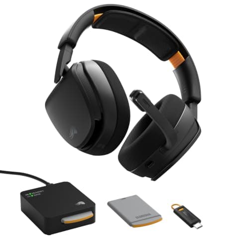 GLORIOUS GHS Wireless InfinitePlay - Gaming Headset - PC, PS5, PS4 - Black