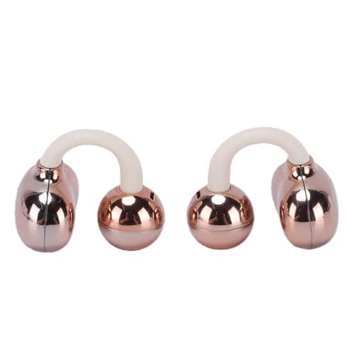 Yinhing AI Translation Earbuds 5.0 Noise Canceling Earbuds Real Time Translator for 74 Languages 70 Accents App Controlled with Stereo Sound for Music Calls (Nude) — view 5