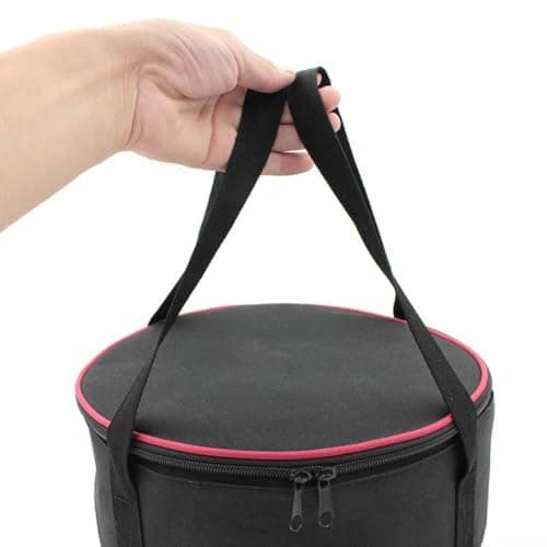 GLFLOW Outdoor Cooking Utensils Pots Storage Bag with 600D Oxford Fabric and Protective Sponge Layer Suitable for Camping Travel BBQ and Picnic Use — view 5