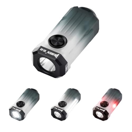WUBEN E2 Small Torch Rechargeable, Mini Torches 3-in-1 LED Flashlight