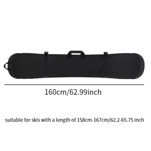 harayaa Snowboard Bag with Shoulder Strap for Men And Women, Travel Bag for Snowboard Equipment, 160cm — view 2