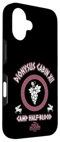 iPhone 16 Disney Percy Jackson and the Olympians Dionysus Cabin XII Case — view 3