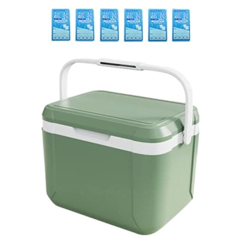 KIXZSAZ Heavy Duty Car Cooler With Exceptional Insulation For Road Trips And Weekend Getaways Household Insulation Freezer Ice Retention Cooler Car Refrigerator Lightweight — view 2
