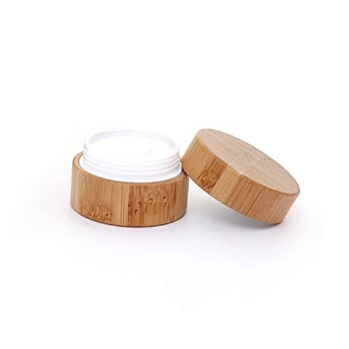 Bamboo Cream Jar Refillable Container 30g for Balms and Ointments — view 4
