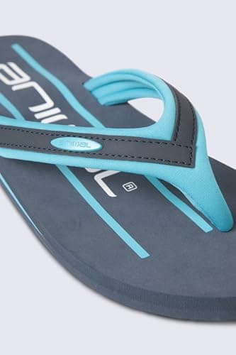 Animal Jekyl Mens Lightweight Flip-Flops Light Bl 12 — view 4