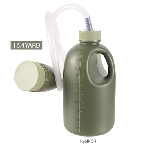 Urine Bottle 1700ml Urinal Bottles for Men and Women Pee Container Spill Proof Portable Mobile Toilet for Camping Car Travel Traffic Jam Queuing — view 2