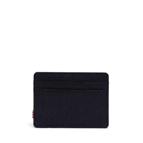 Herschel Ecosystem 600D Recycled Polyester Unisex Wallet - Black, RFID Protected — view 3