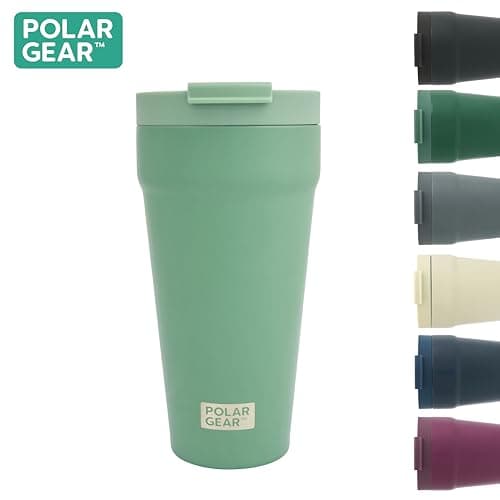 Polar Gear 470ml Coffee Cup Travel Mug, Insulated Coffee Cup w/Closure Lid — view 5