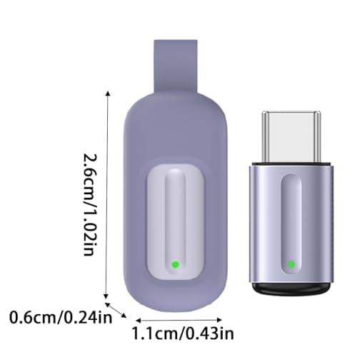 IR Remote Control Adapter – Black, Plug And Play Phone Accessory, 3.5mm Audio Jack Connection, Universal Emitter, App Controlled | Smartphone, TV, Projector, School, Home, Electronics, Stream — view 2