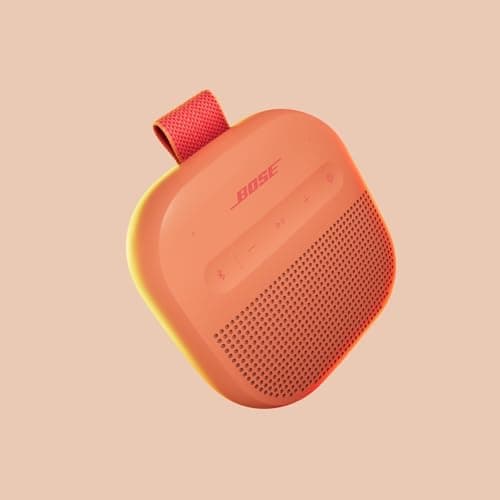 Bose SoundLink Micro Portable Bluetooth Speaker (2nd Gen), Wireless Outdoor Speaker, Up to 12 hours Battery Life, Waterproof and Dustproof, Sunset Peach - Limited Edition — view 2