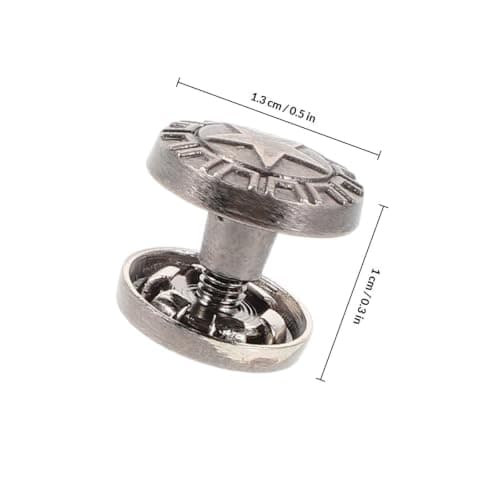 Sandals Screw Rivet Metal Buckle Fastener for Heel Strap Repair — view 2