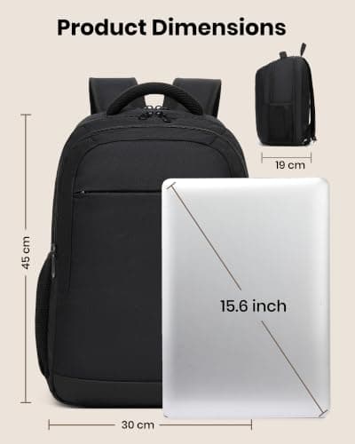Shavont Laptop Backpack with 3 Compartments Lightweight Rucksack for Men — view 6